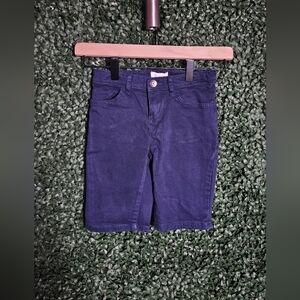 Kids Navy Blue School Shorts